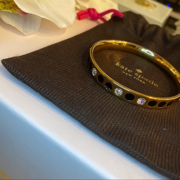 kate spade Jewelry Kate Spade Spot The Spade Bracelet Poshmark